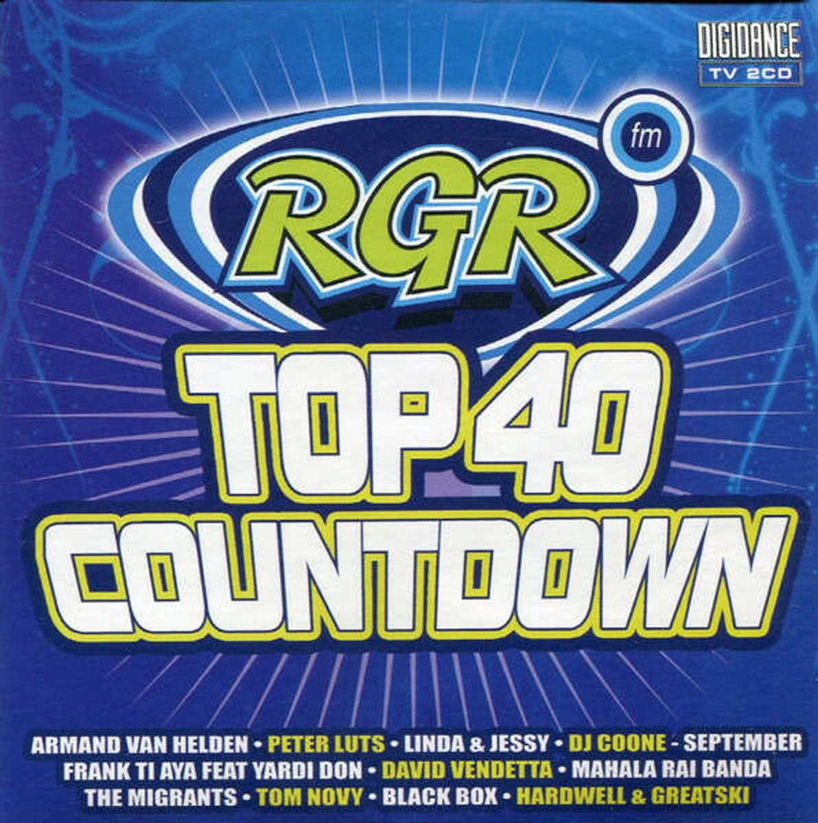 Rgr – top 40 countdown – CD