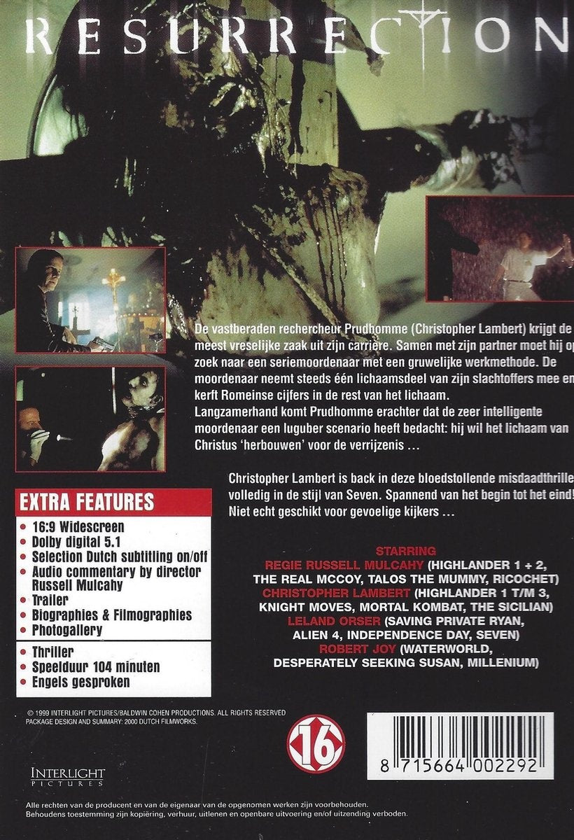 Resurrection – DVD