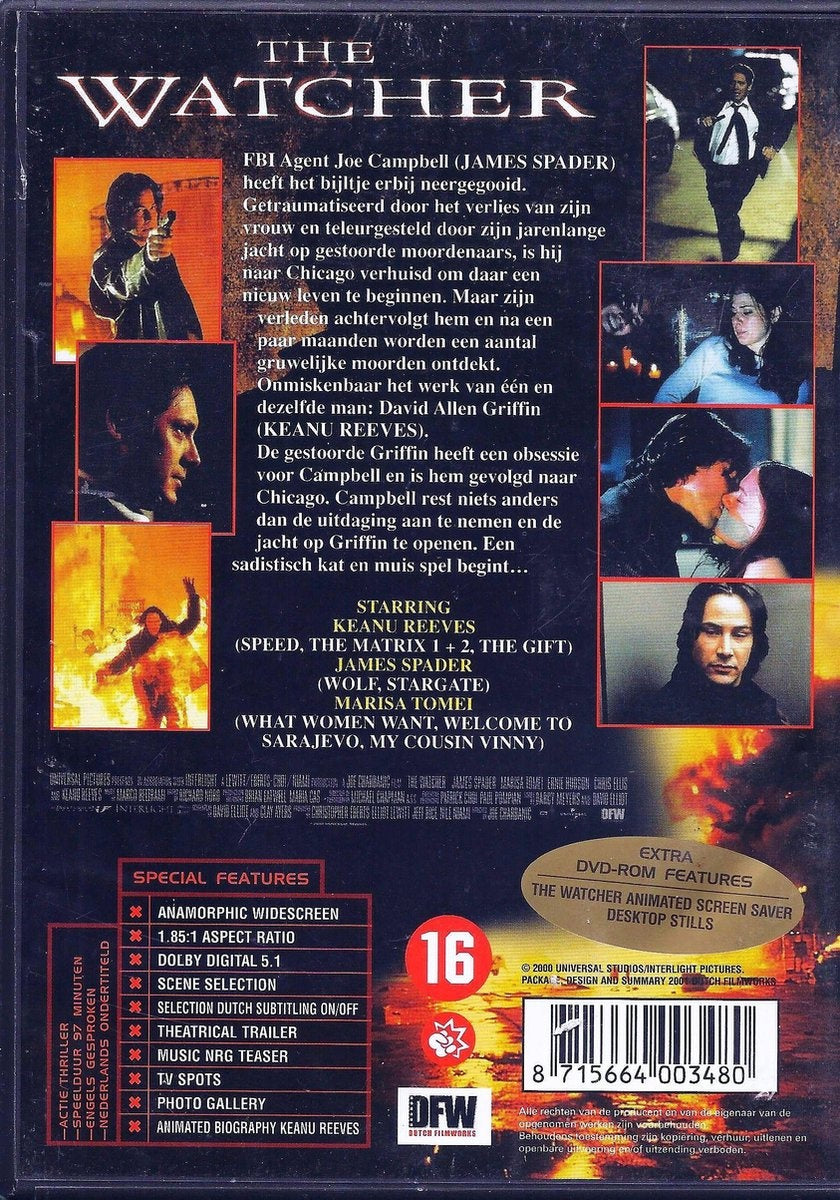 Speelfilm – watcher – DVD