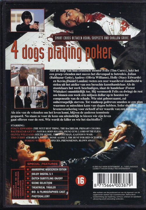 4 dogs playing poker – DVD