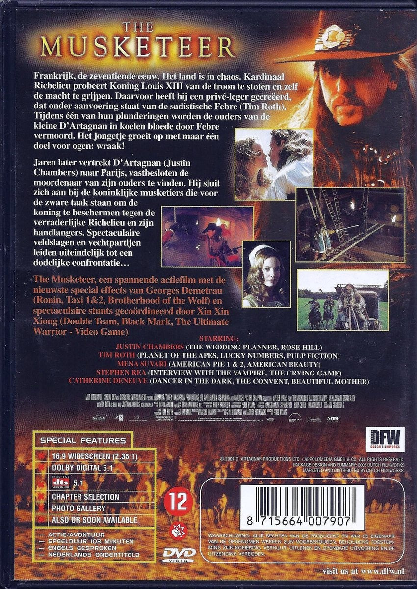 Musketeer – DVD