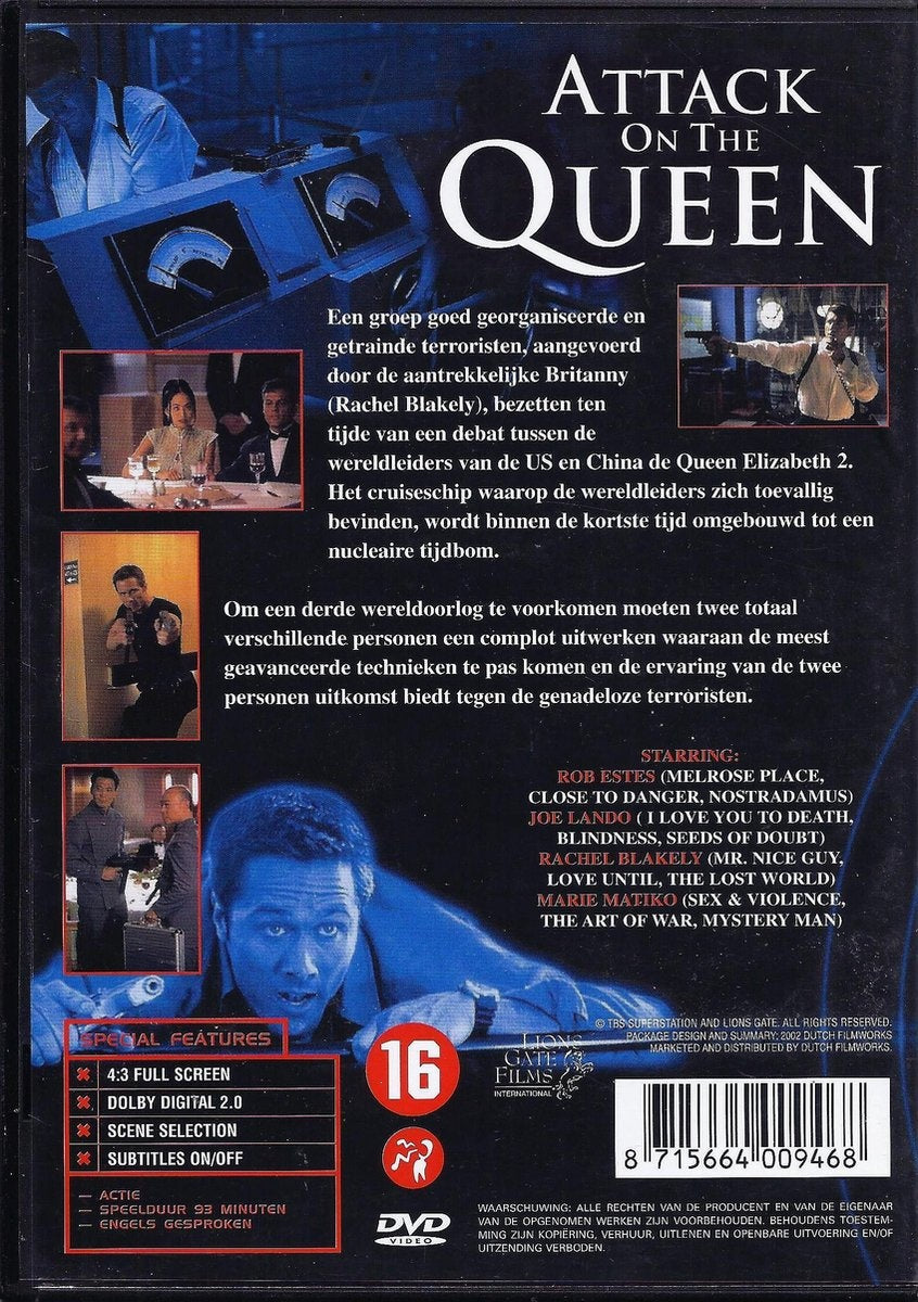 Speelfilm – attack on the queen – DVD