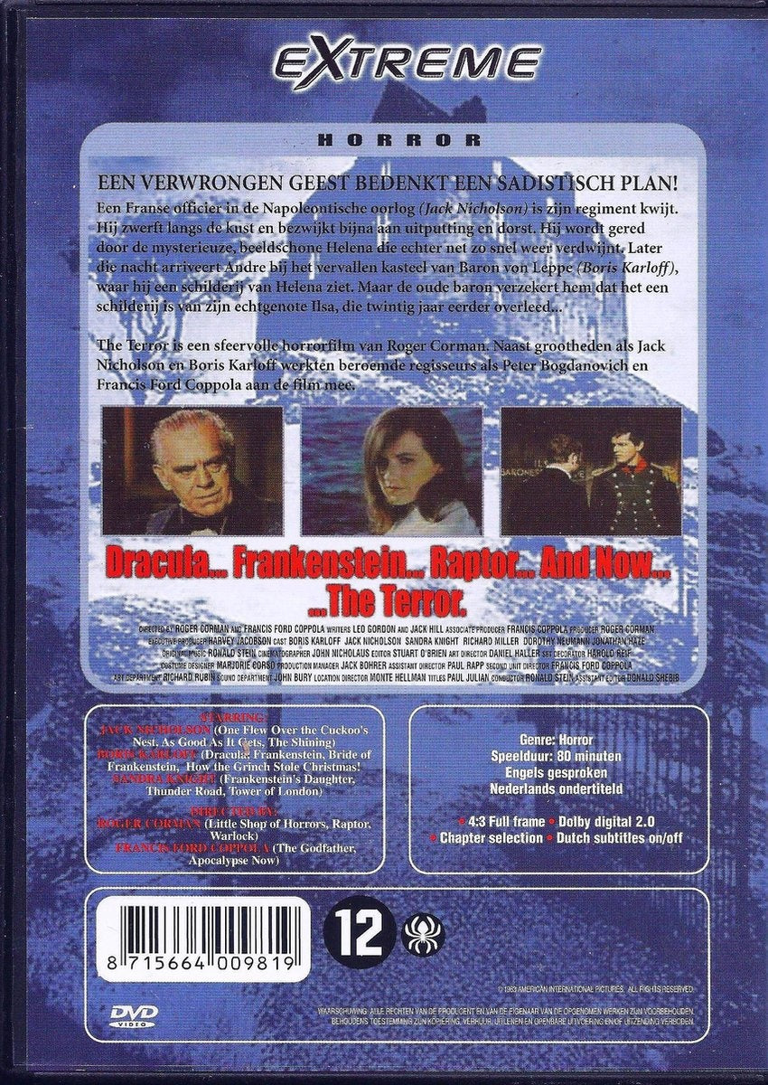 Speelfilm – terror – DVD