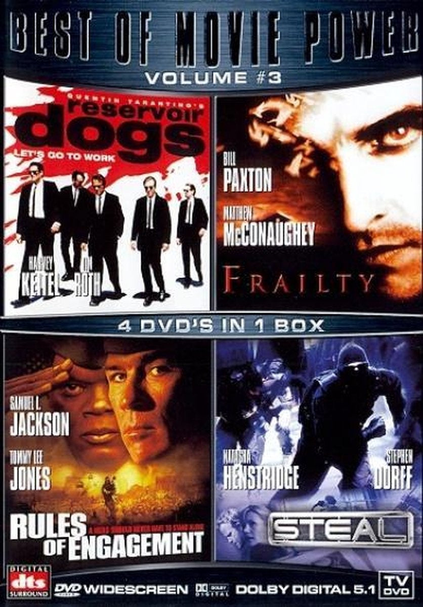Best of moviepower – volume 3 (4dvd) – DVD