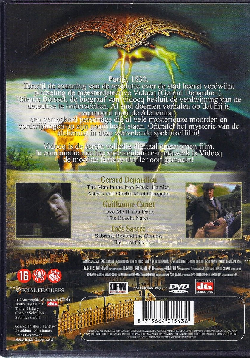 Vidocq – DVD