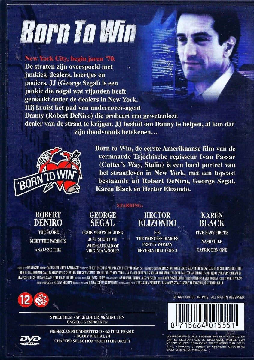 DVD born to win