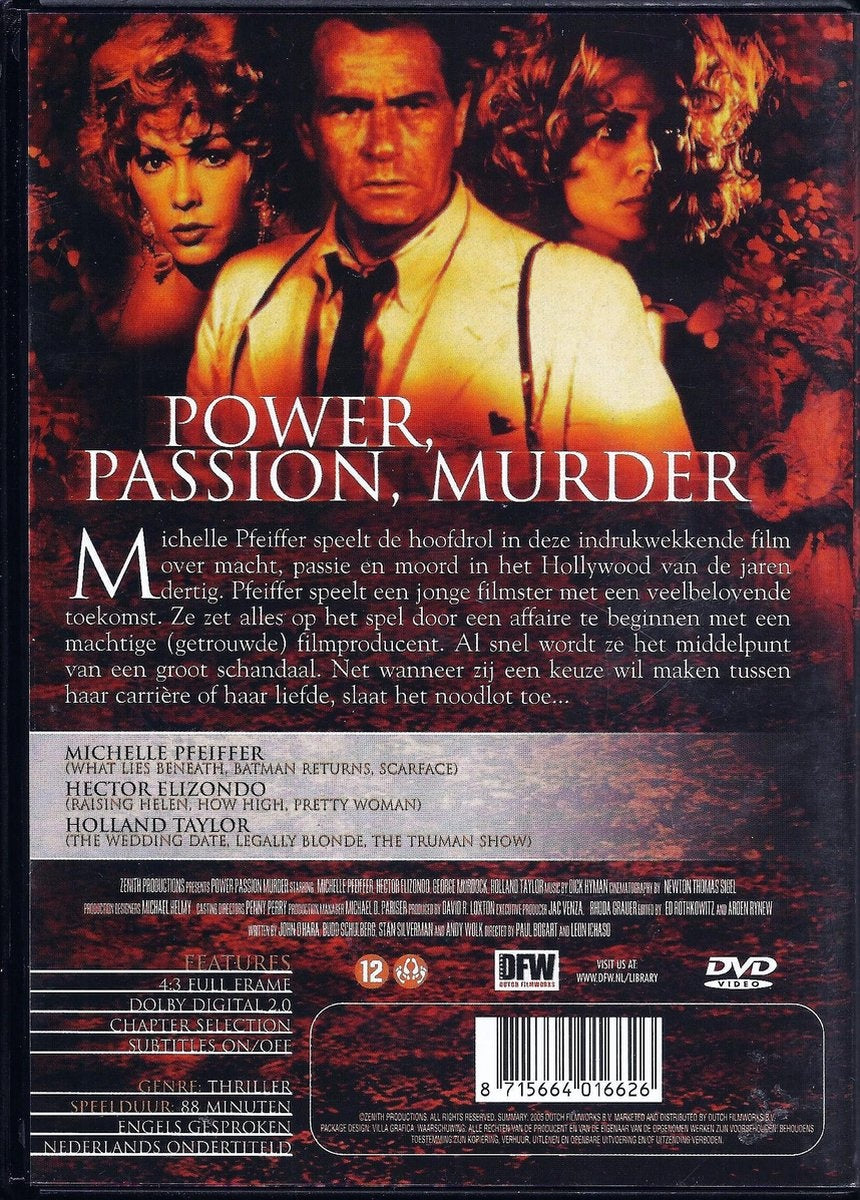 Power passion murder – DVD