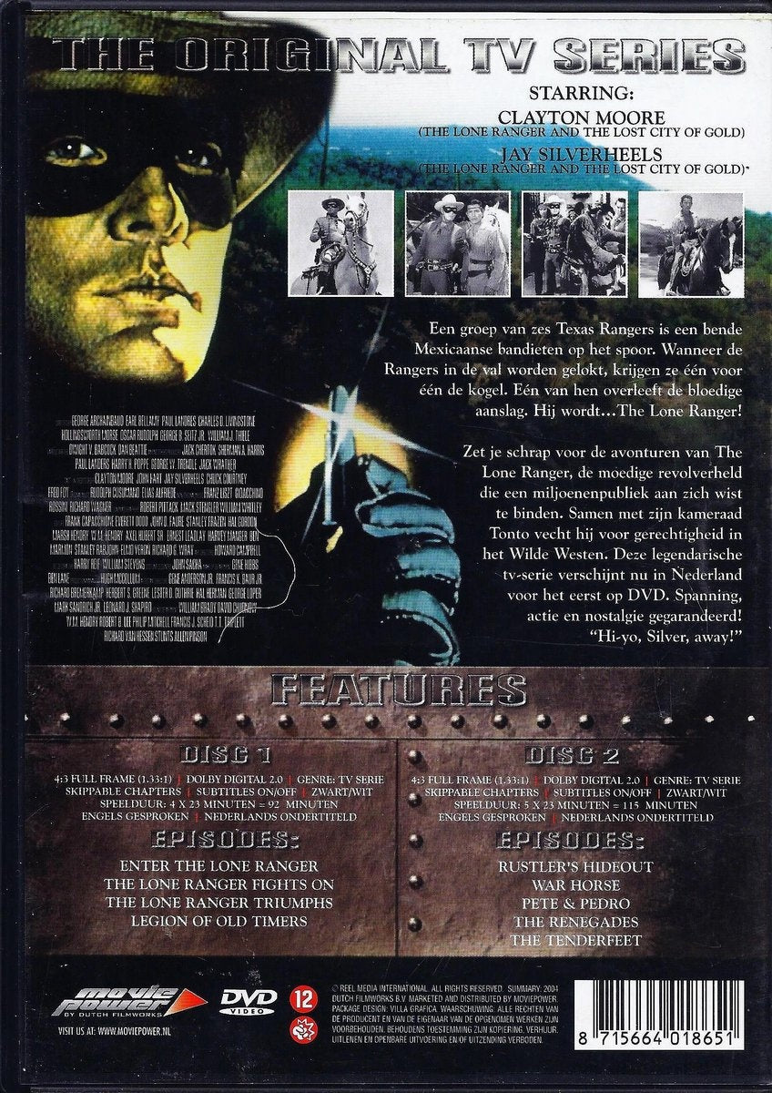 Speelfilm – lone ranger – DVD