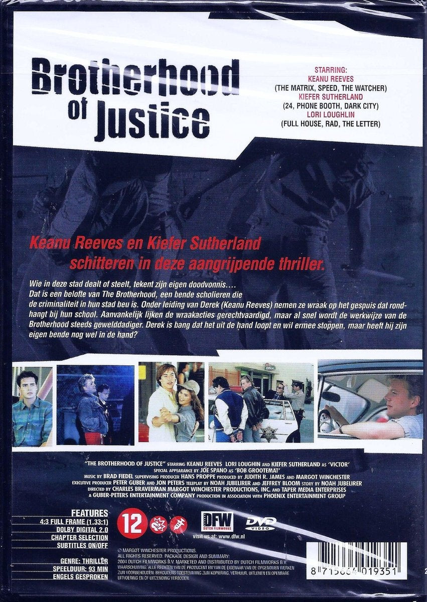Speelfilm – brotherhood of justice – DVD