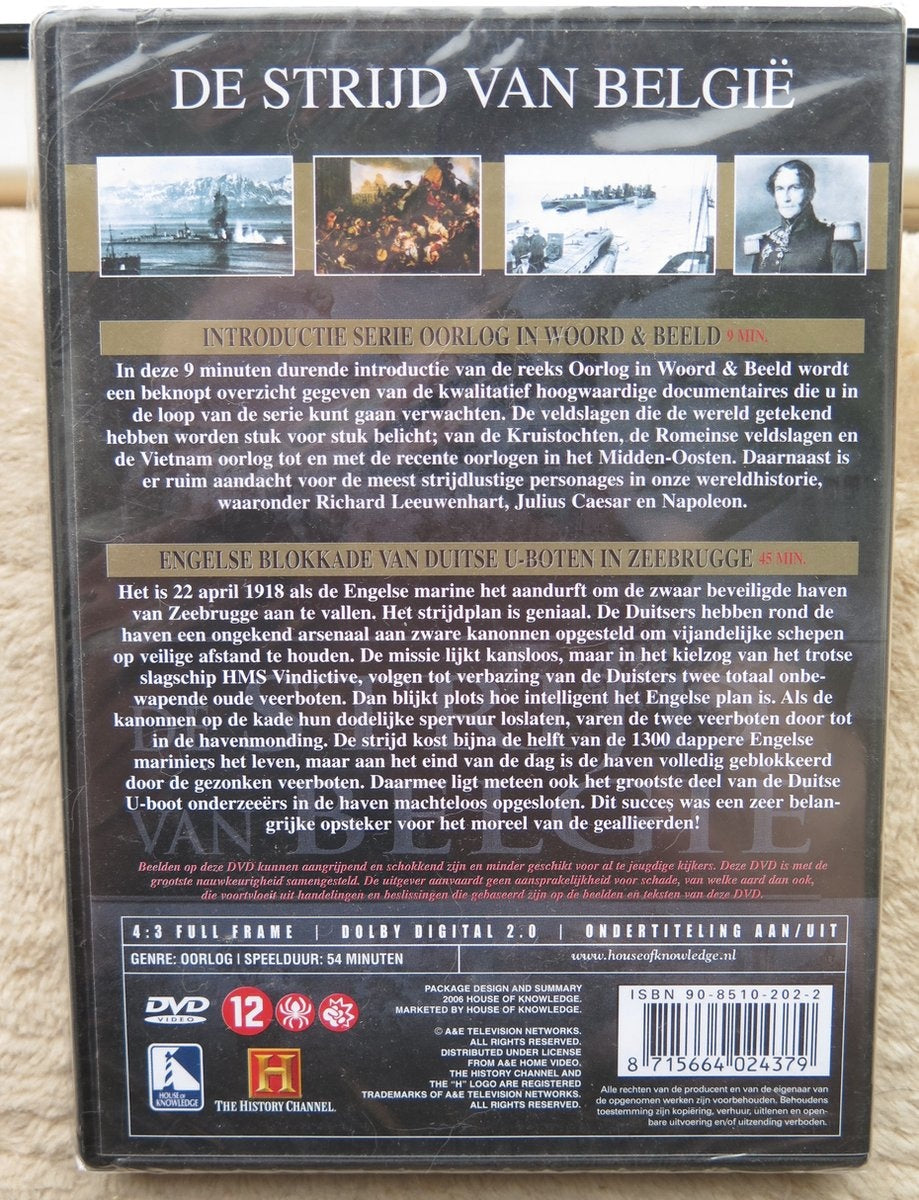 De strijd van belgië – DVD