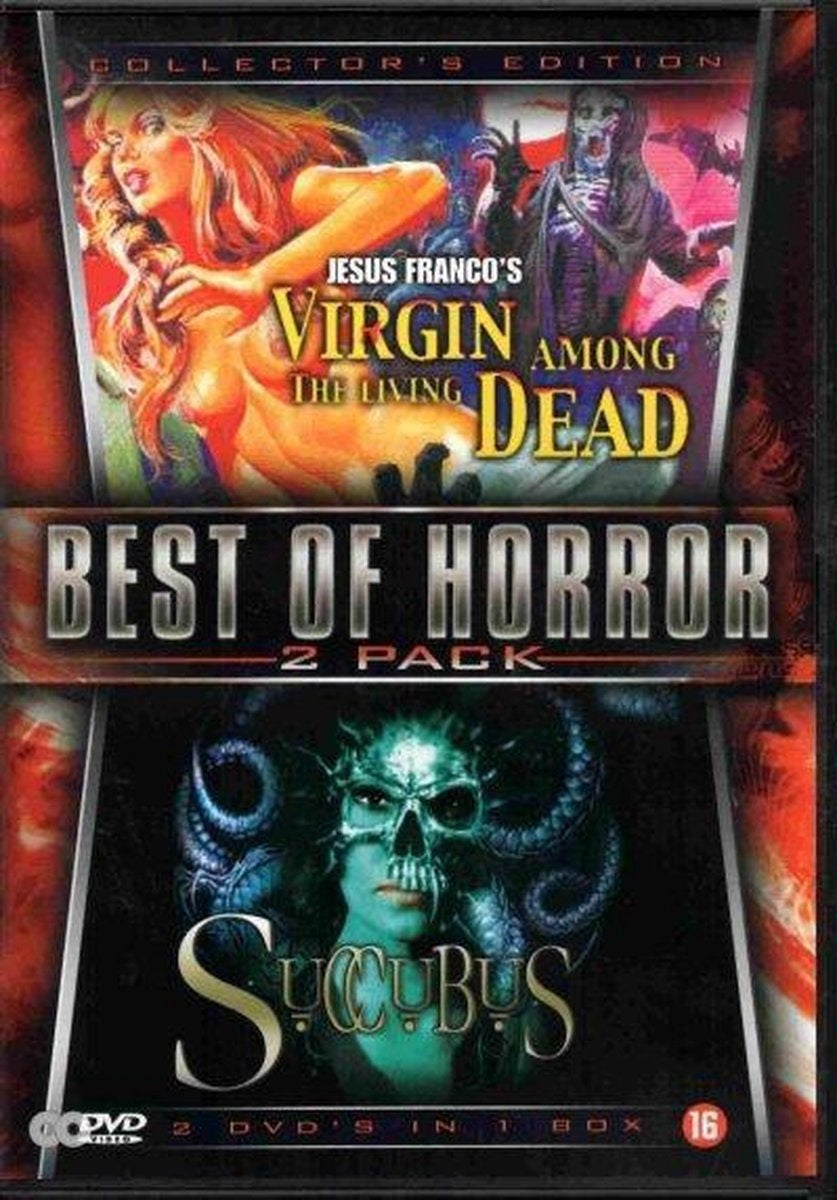 Best of horror virging among the living dead + succubus (2 pack collector's edition) – DVD