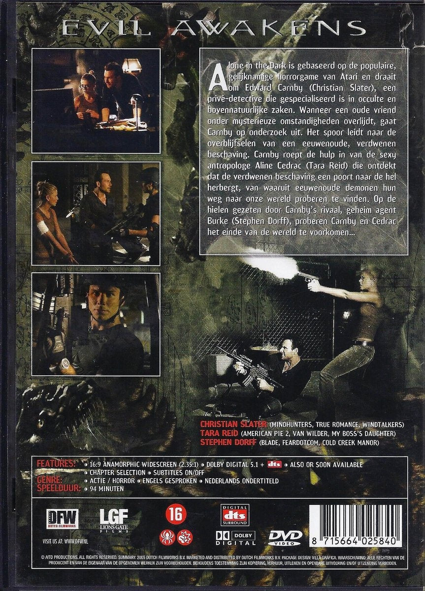 Alone in the dark – DVD