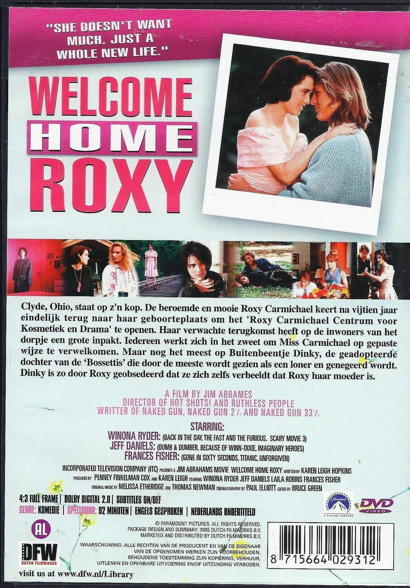 Welcome home roxy – DVD