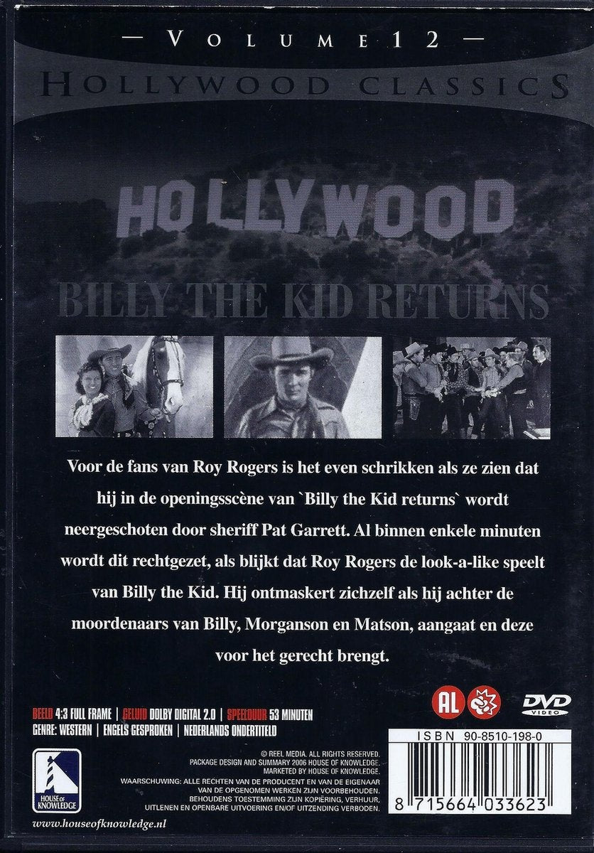 Billy the kid returns – DVD
