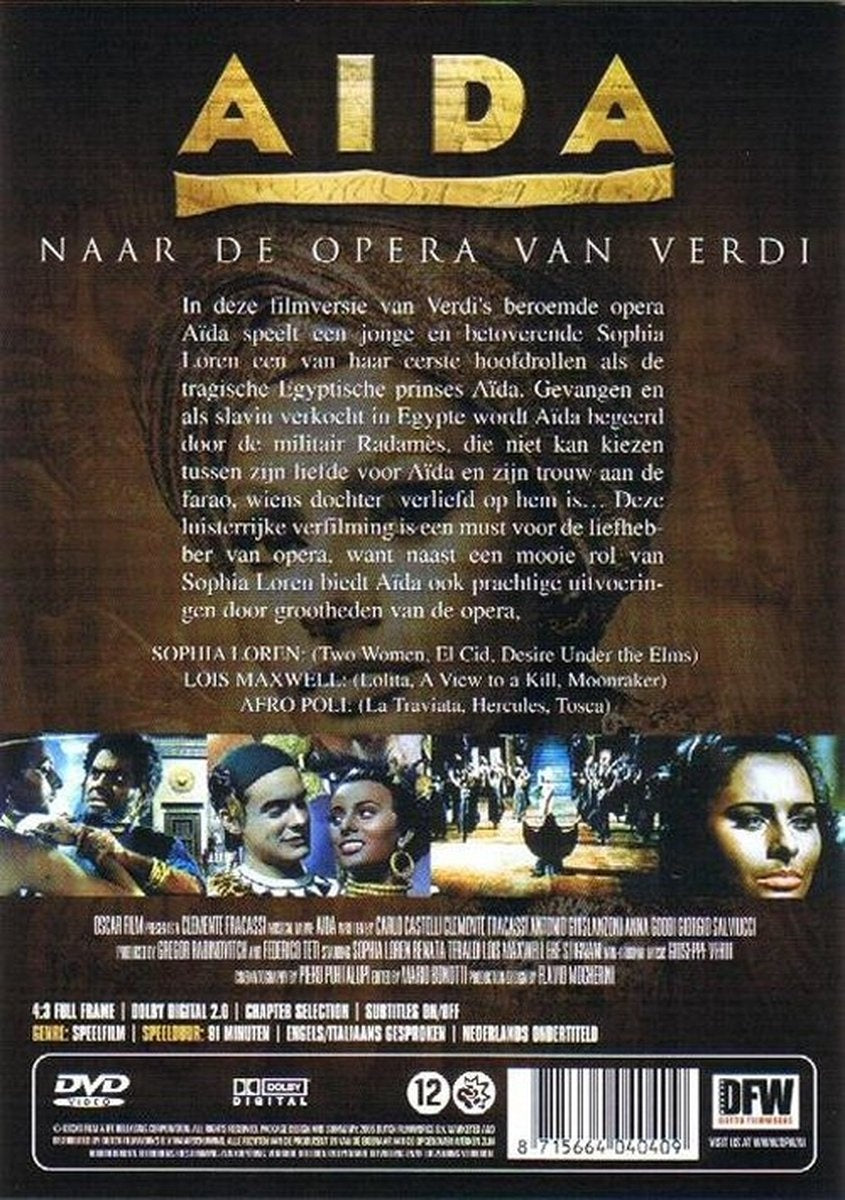 Speelfilm – aida – DVD
