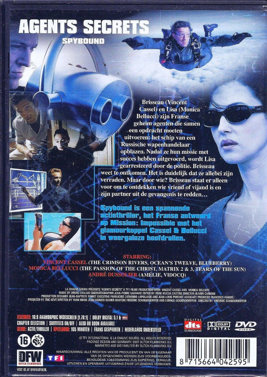 Agents secrets (a.k.a. spybound) – DVD