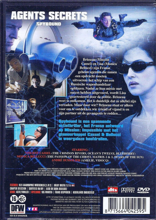 Agents secrets (a.k.a. spybound) – DVD