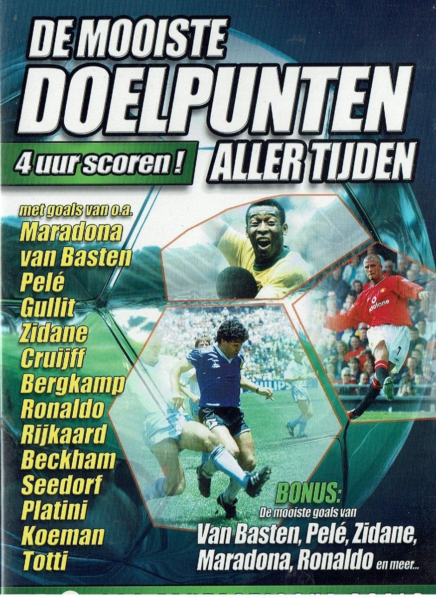 De 200 mooiste doelpunten aller tijden – DVD