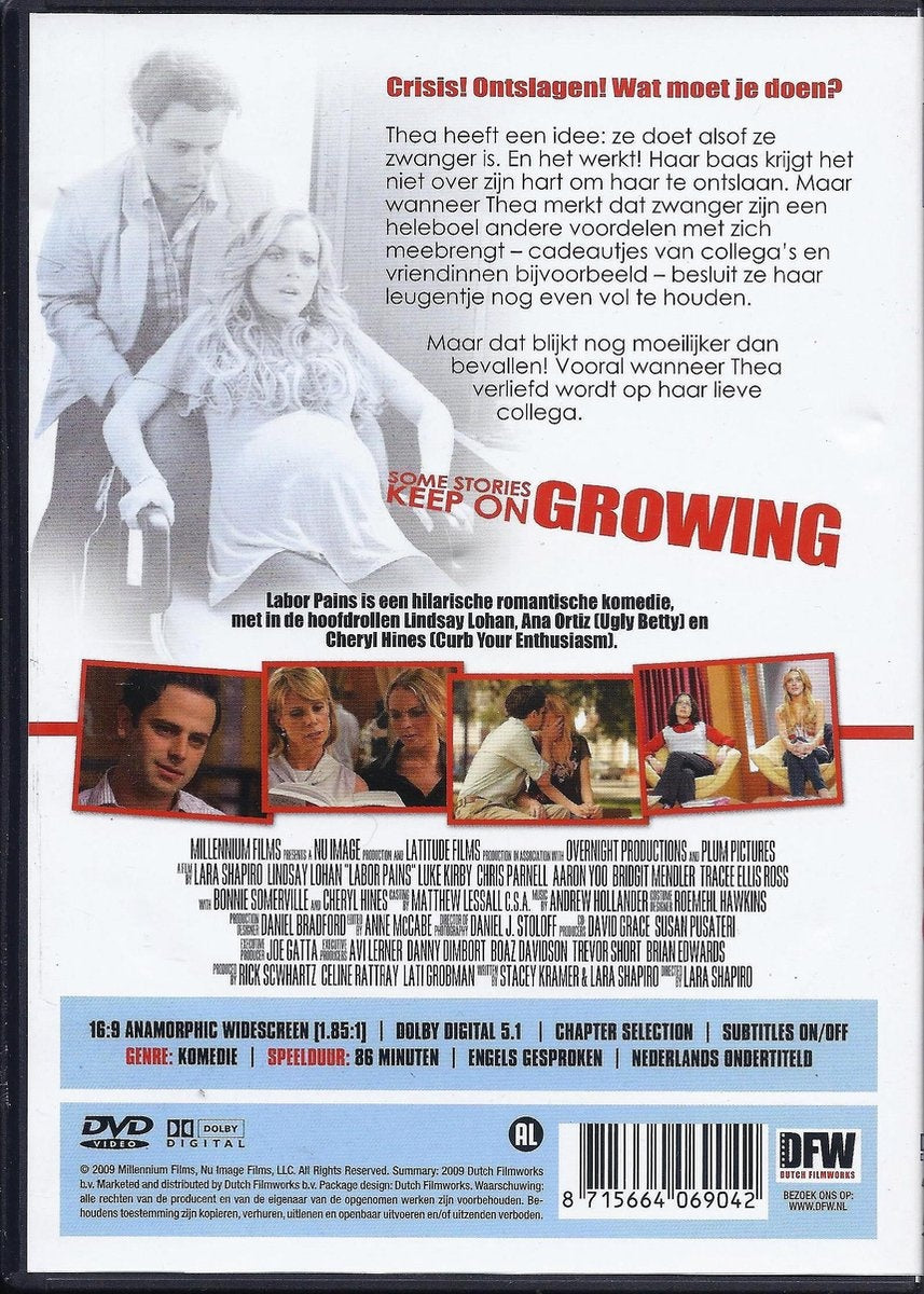 Speelfilm – labor pains – DVD