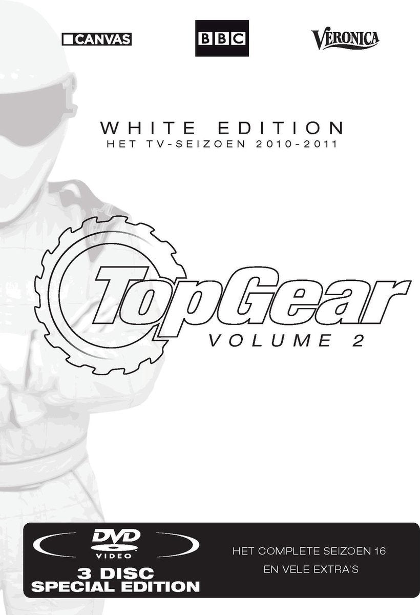 Top gear – volume 2: seizoen 2010-2011 (special white edition) – DVD