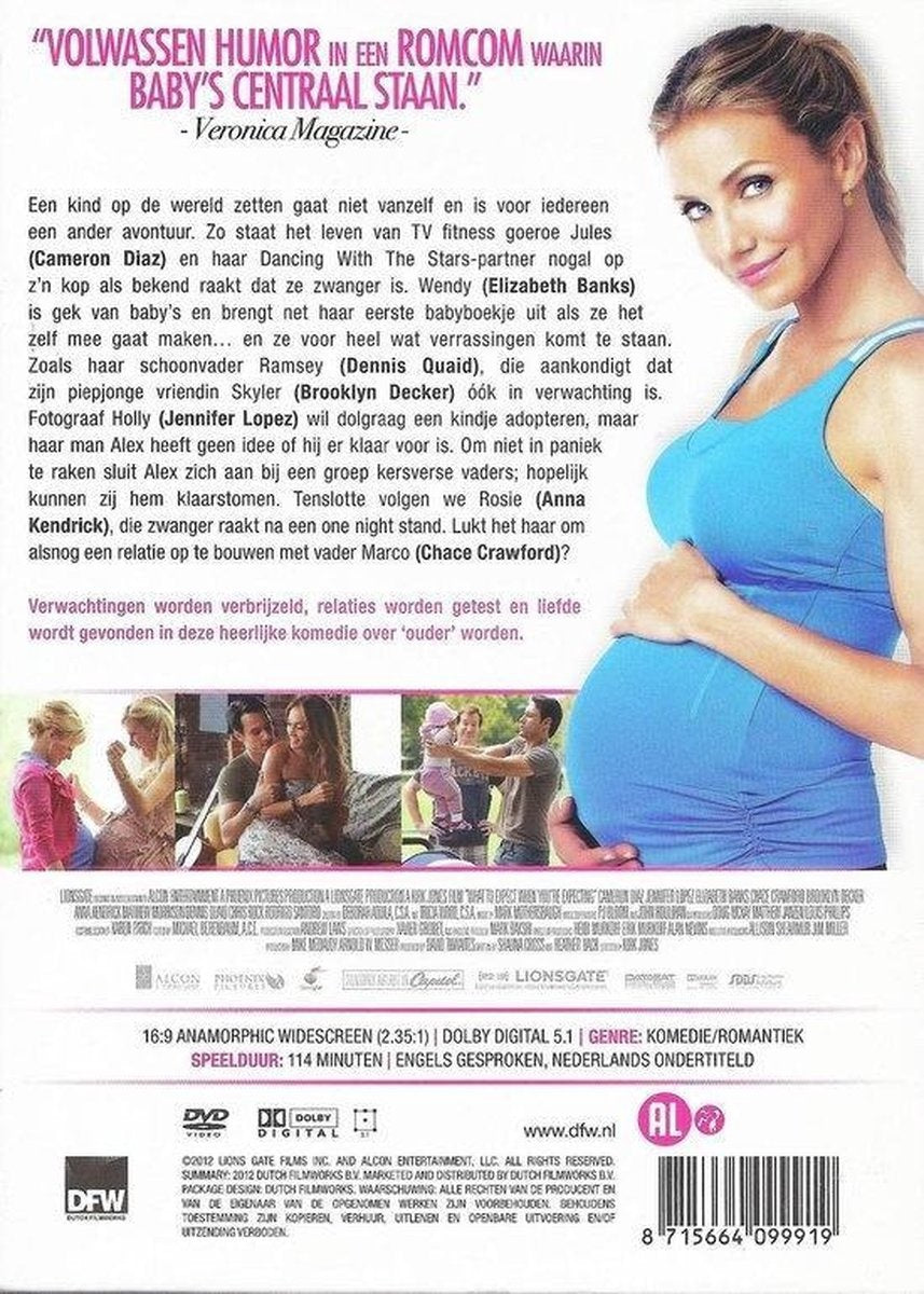 What to expect when you're expecting – DVD