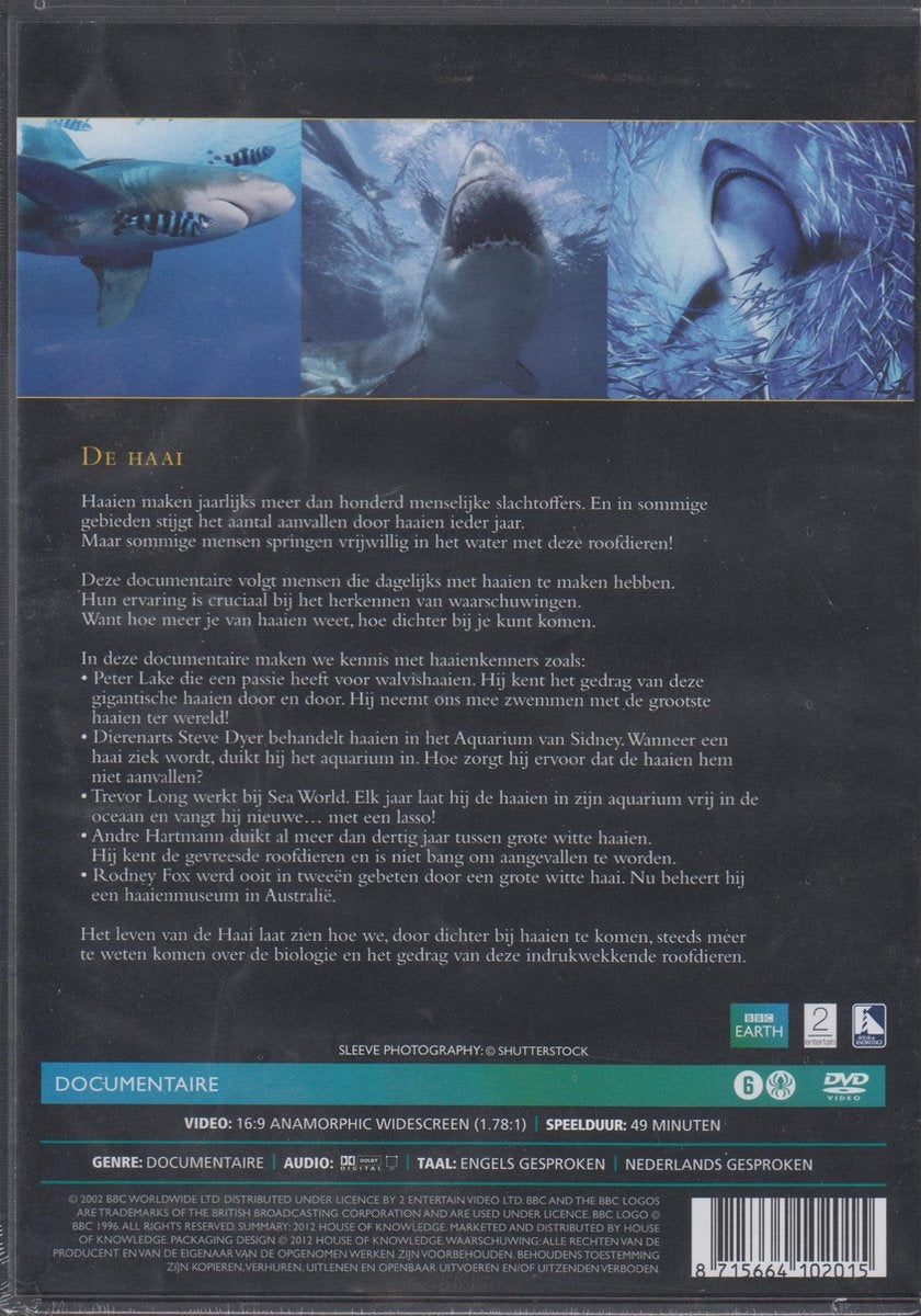 Special interest – bbc earth: de haai – DVD