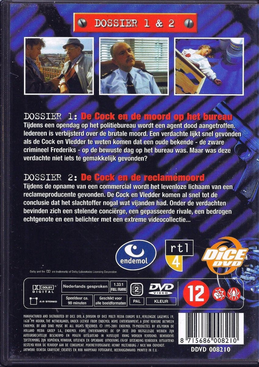 Baantjer – dossier 1 & 2 – DVD