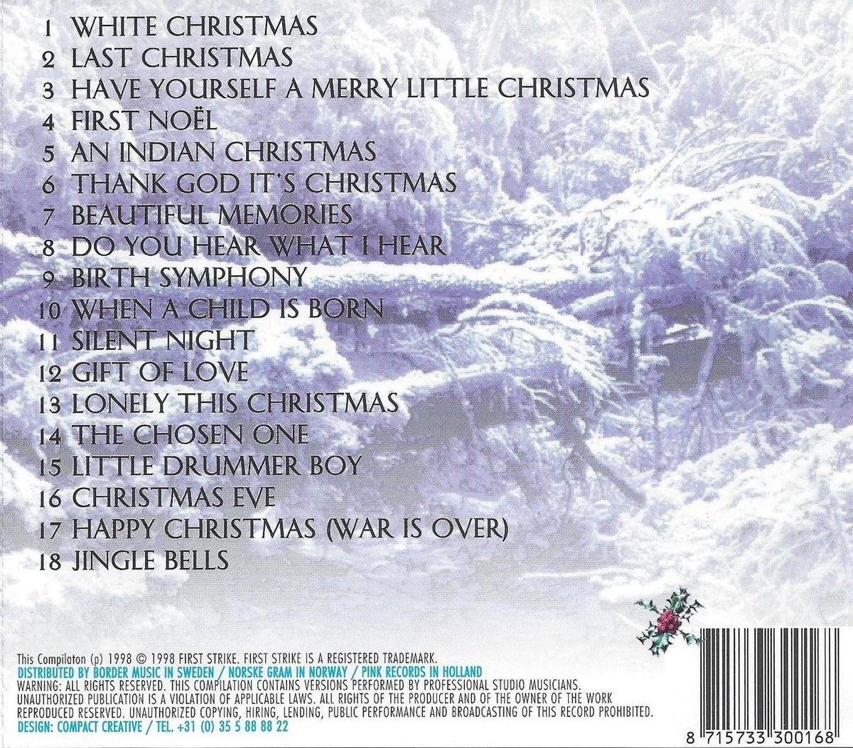 Christmas raindance – CD