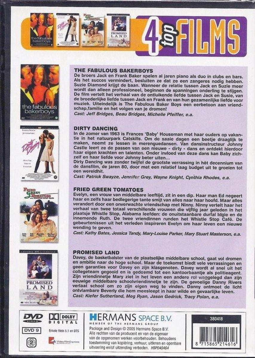 Speelfilm – 4 op 1 fabulous baker – DVD