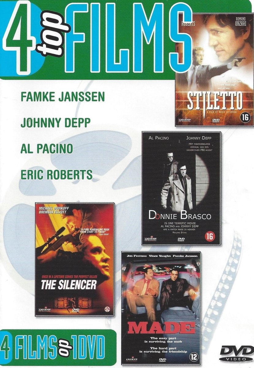 4 tops film op DVD – made – stiletto – the silencer – donnie braso