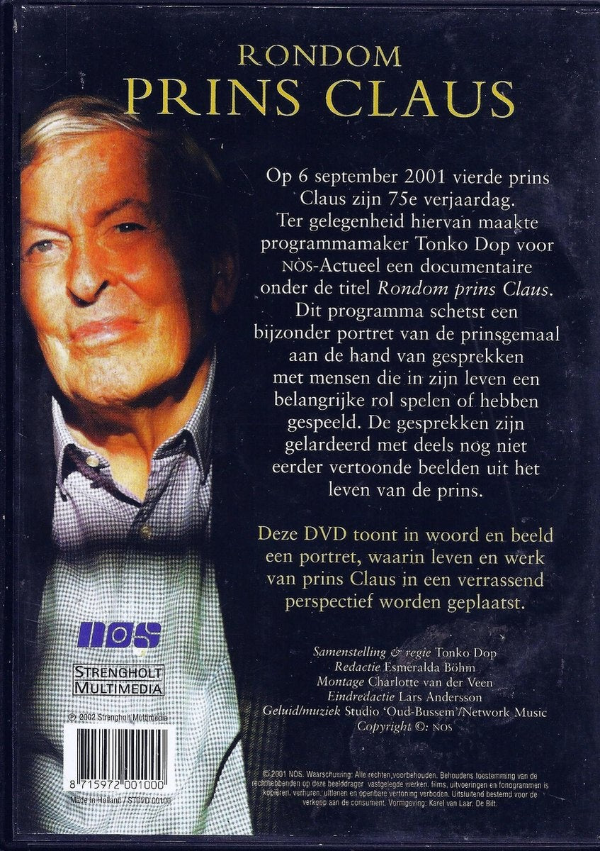 Rondom prins claus – DVD