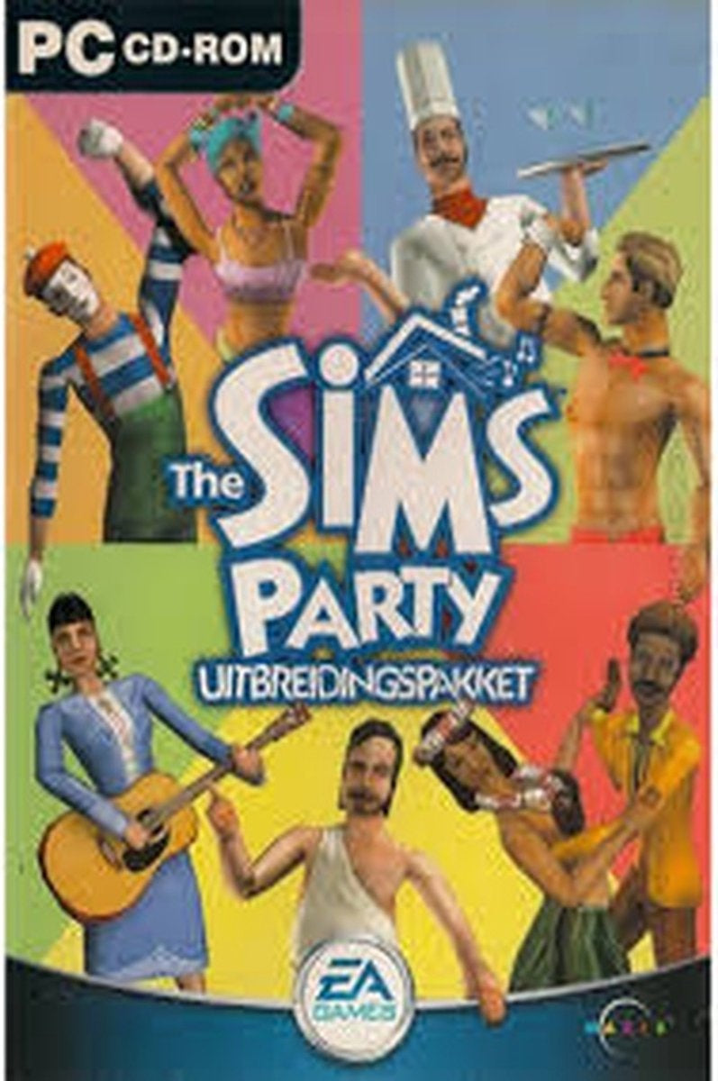 The sims party – uitbreidingspakket – PC – CD-rom – windows