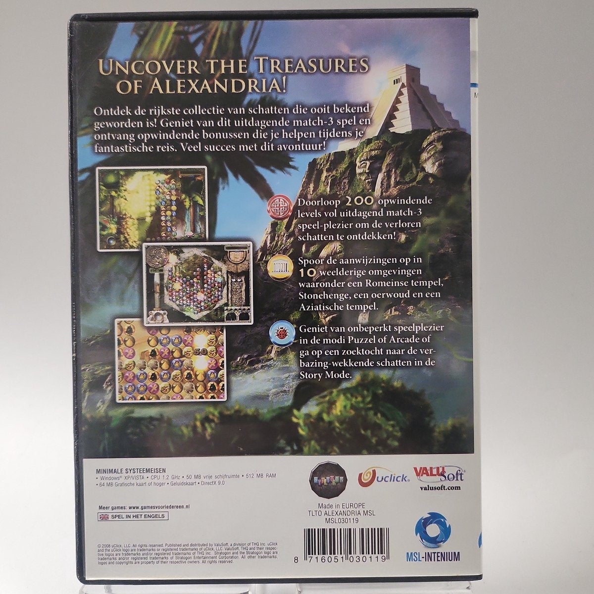 The lost treasures of alexandria (PC game nieuw)