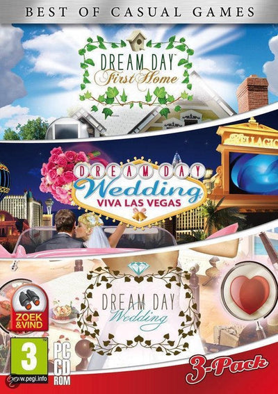Best of casual games – dream day, first home – dream day, wedding viva las vegas – dream day wedding – PC