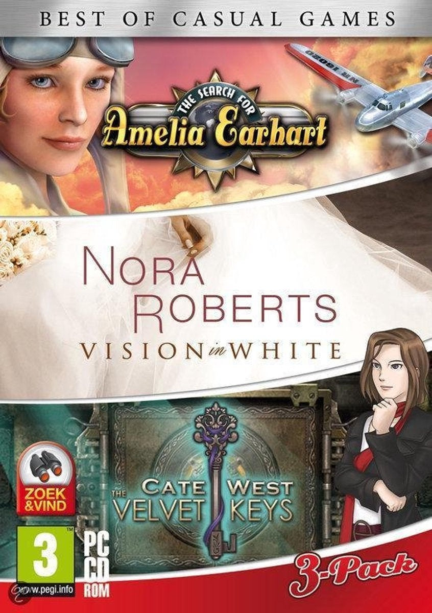 Best of casual games ( amelia earhart – nora roberts vision in white – cate west – velvet keys ) – PC