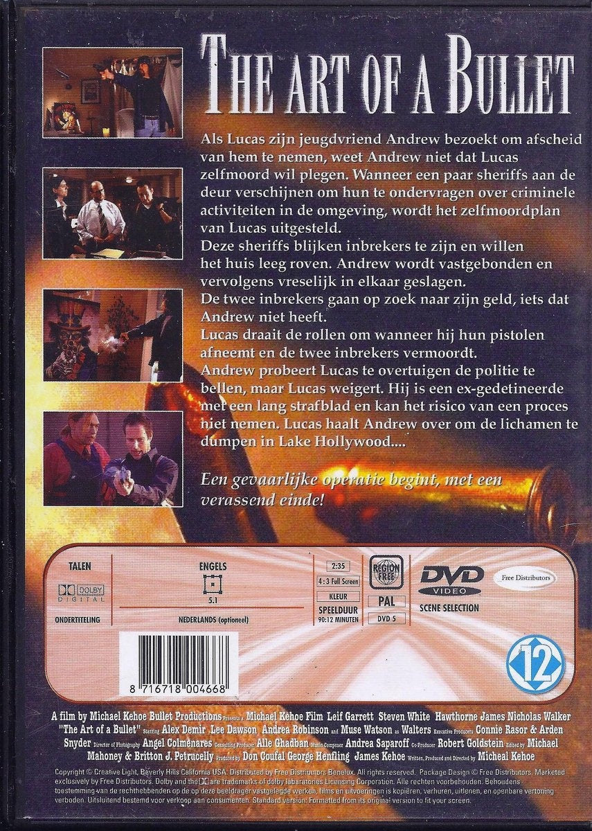 Speelfilm – art of a bullet – DVD