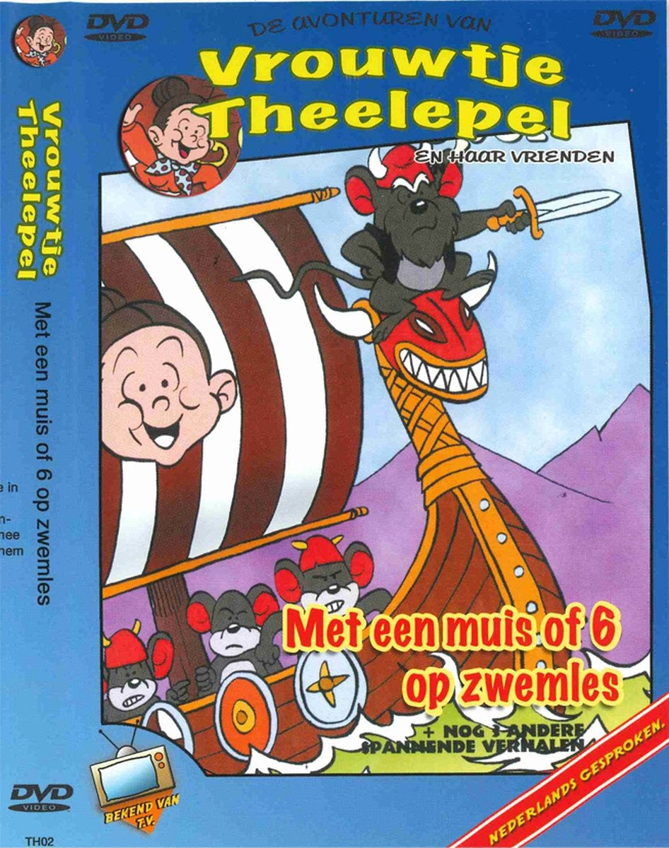 Vrouwtje theelepel-met een muis – DVD