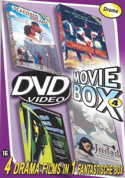 Movie box 4 ( scattered dreams – murder one – big empty – jaded ) – DVD