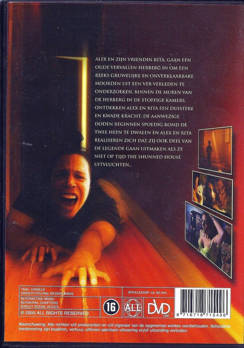 Speelfilm – shunned house – DVD