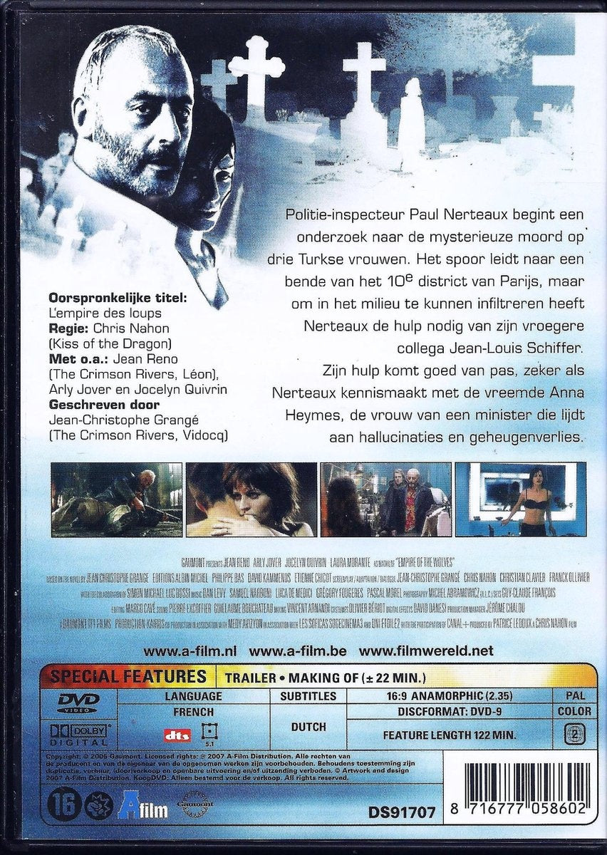 Speelfilm – empire of the wolves – DVD