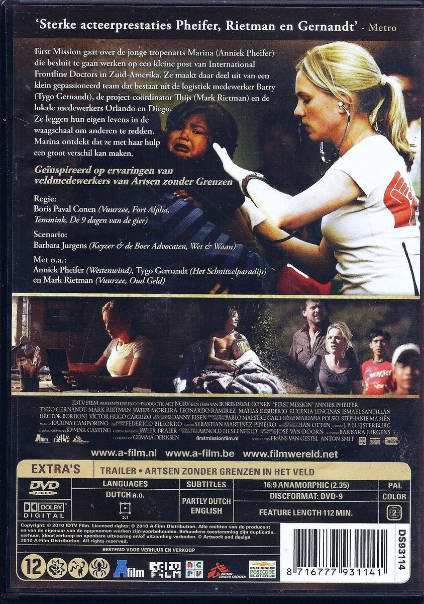 Speelfilm – first mission – DVD