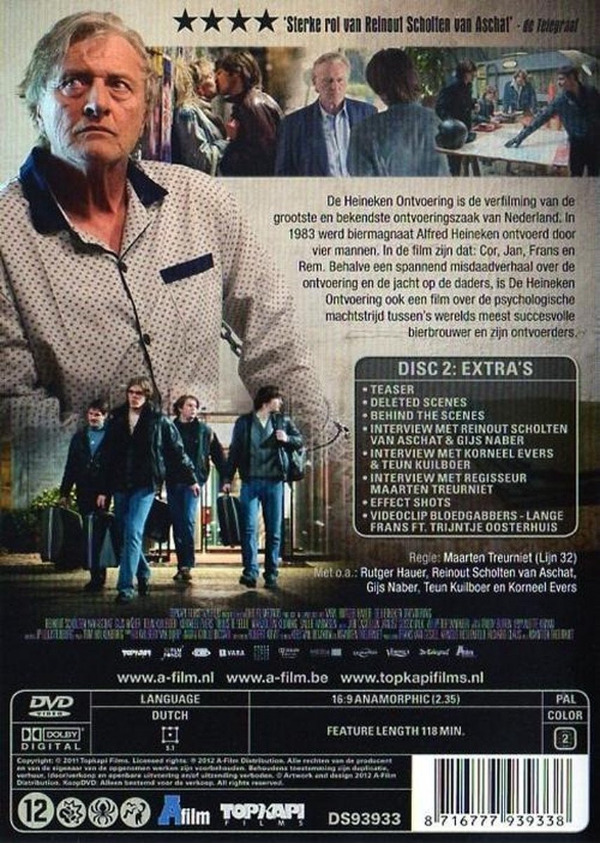 De heineken ontvoering – DVD