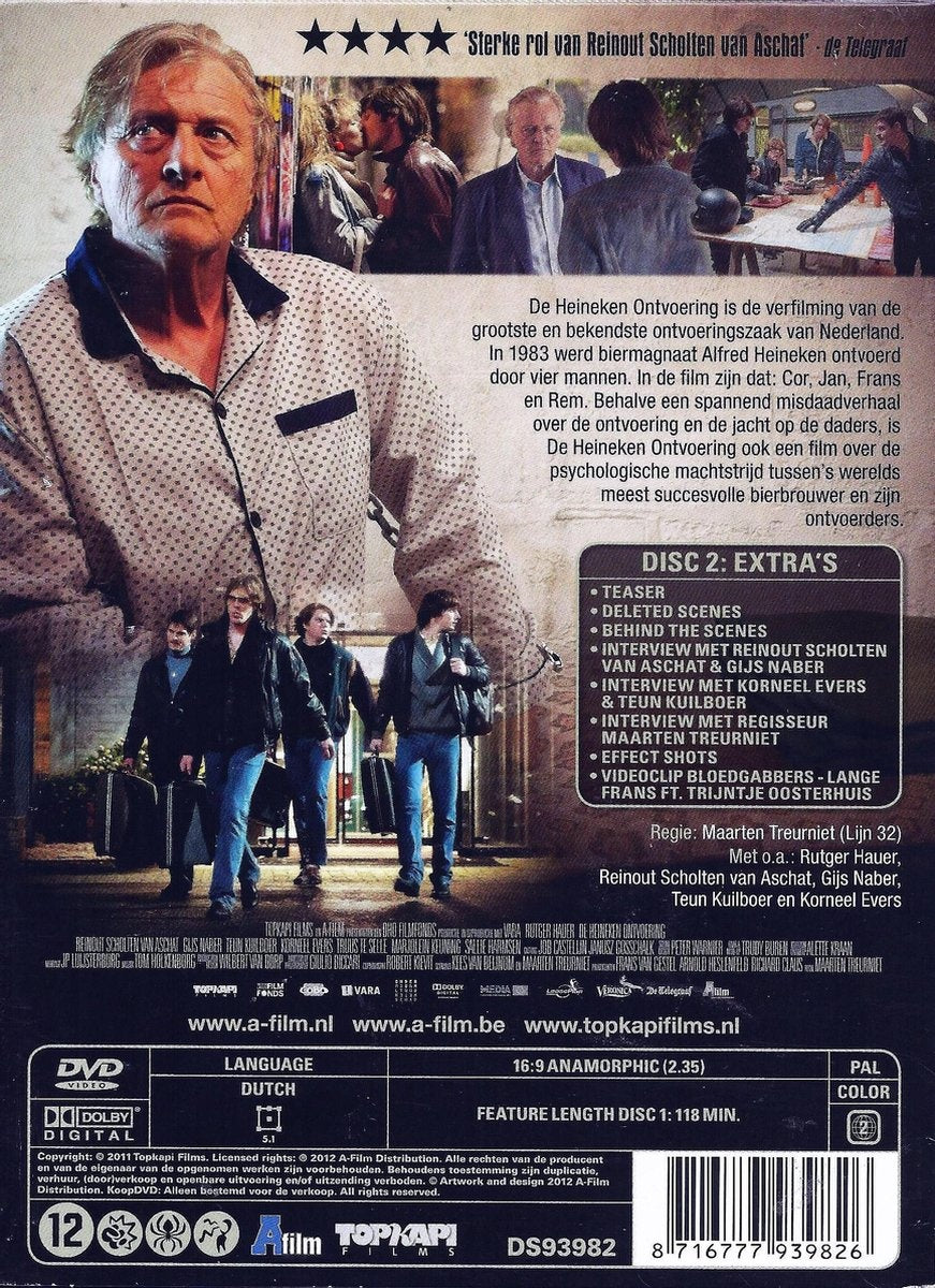 Speelfilm – de heineken ontvoering – DVD
