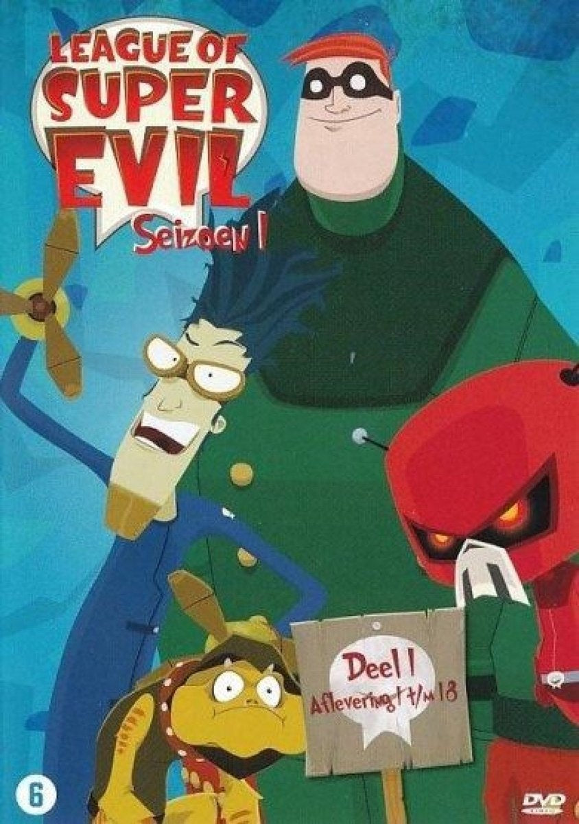 League of super evil (l.o.s.e.) – seizoen 1 (deel 1) – DVD