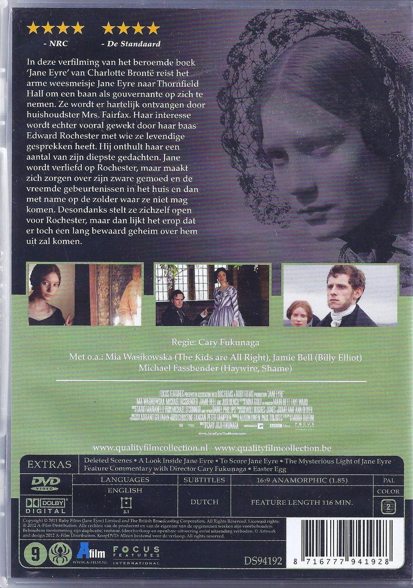 Speelfilm – jane eyre – DVD