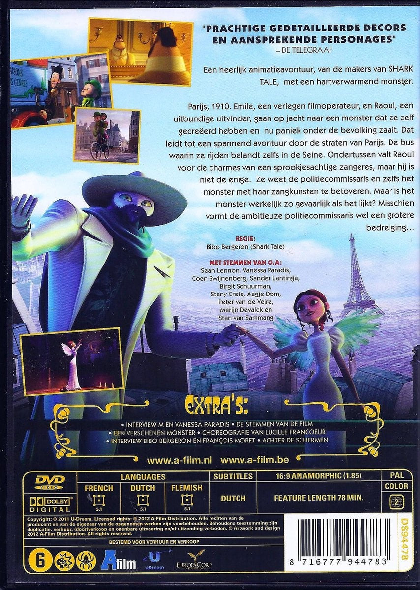 Het monster van parijs – DVD