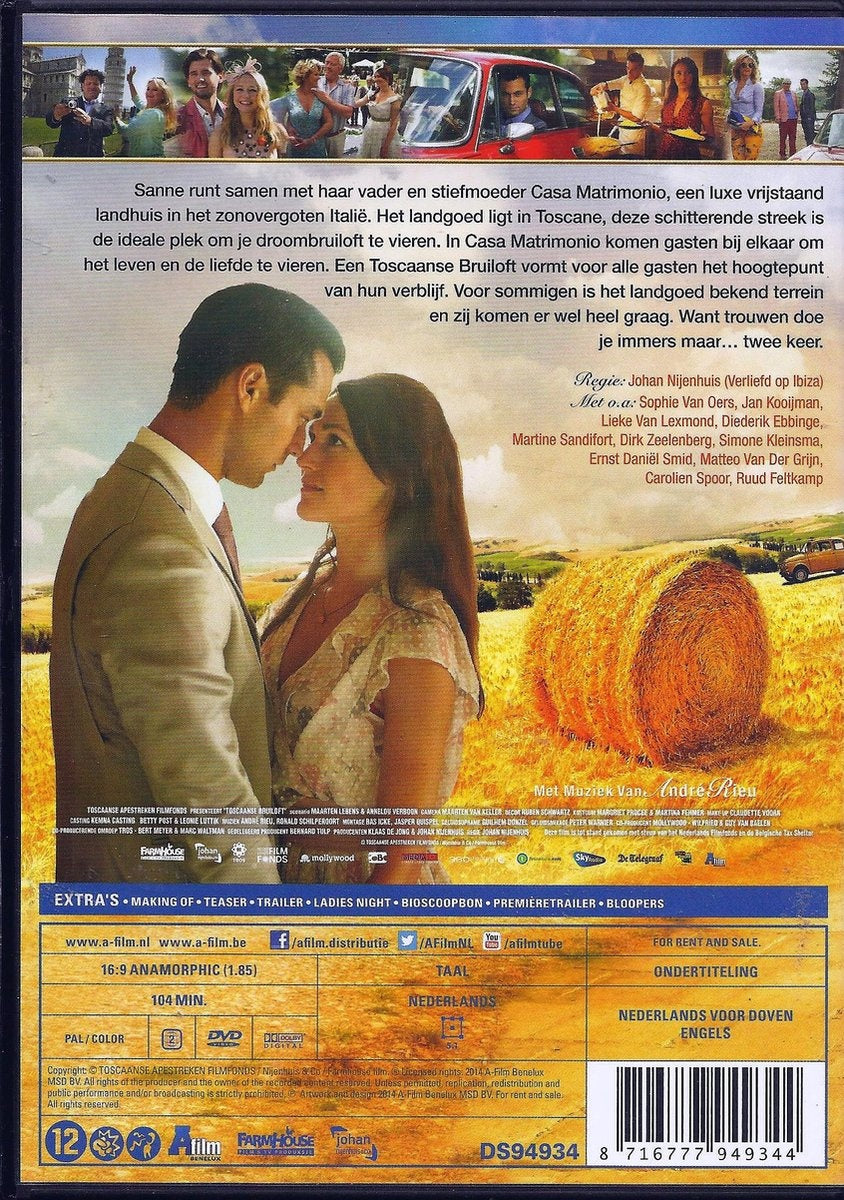 Toscaanse bruiloft (DVD)
