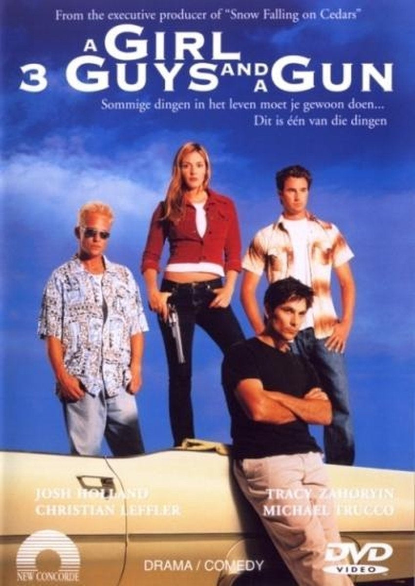 Girl, 3 guys and a gun – DVD