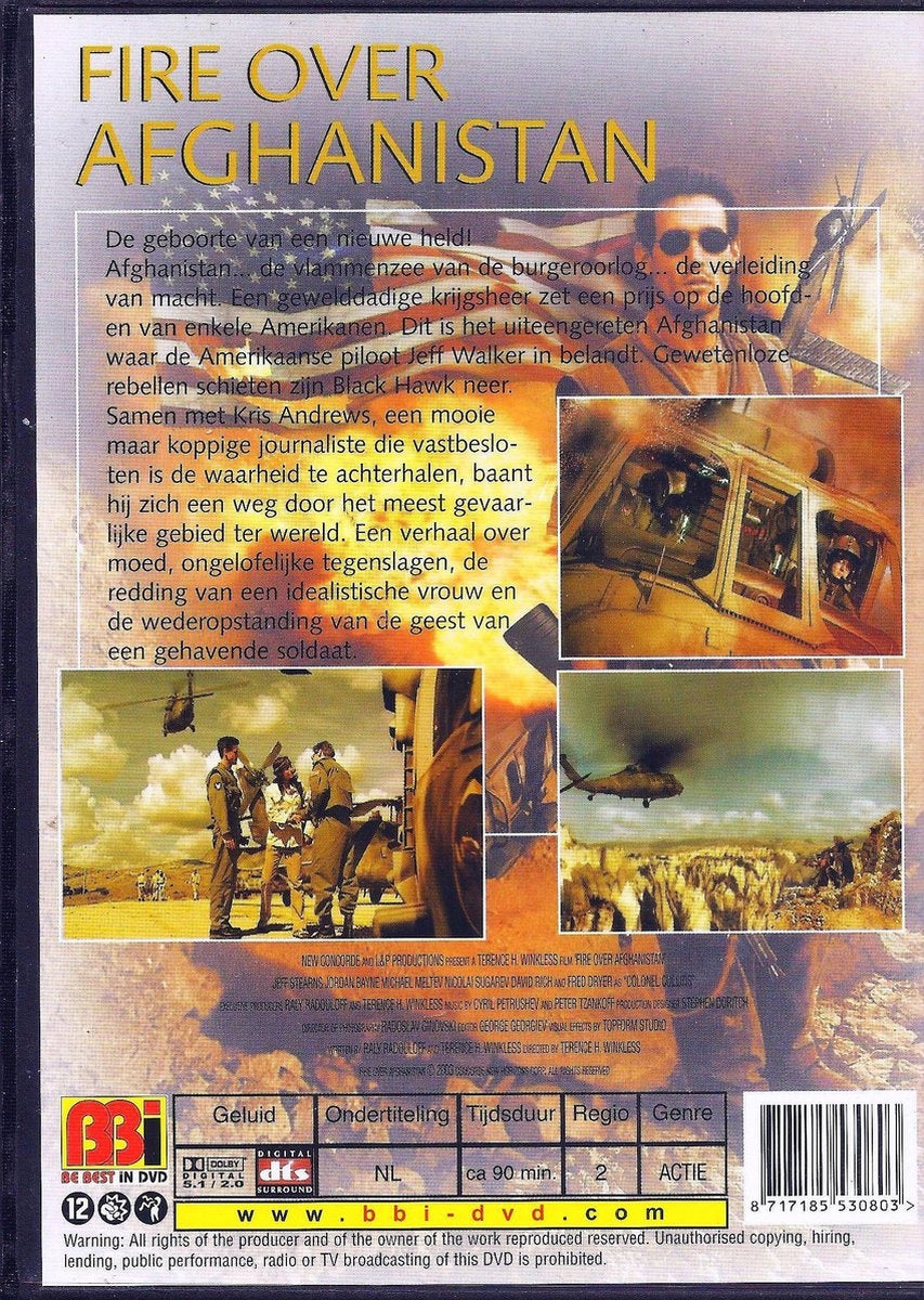 Fire over afghanistan – DVD