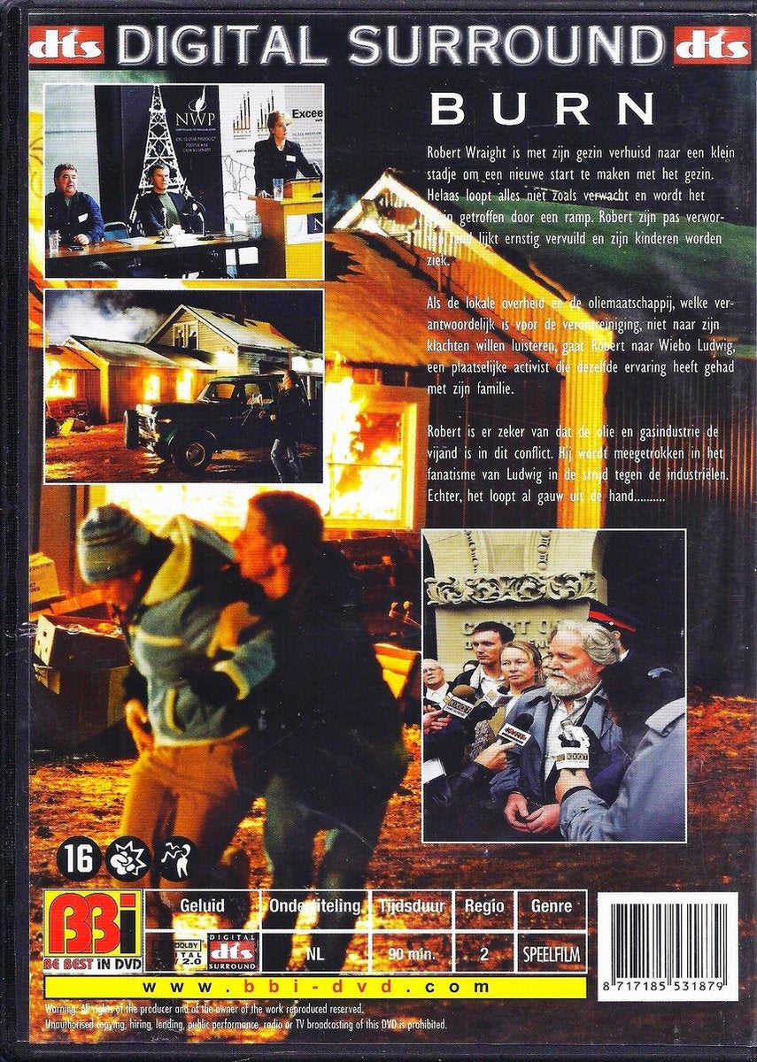 Speelfilm – burn – DVD